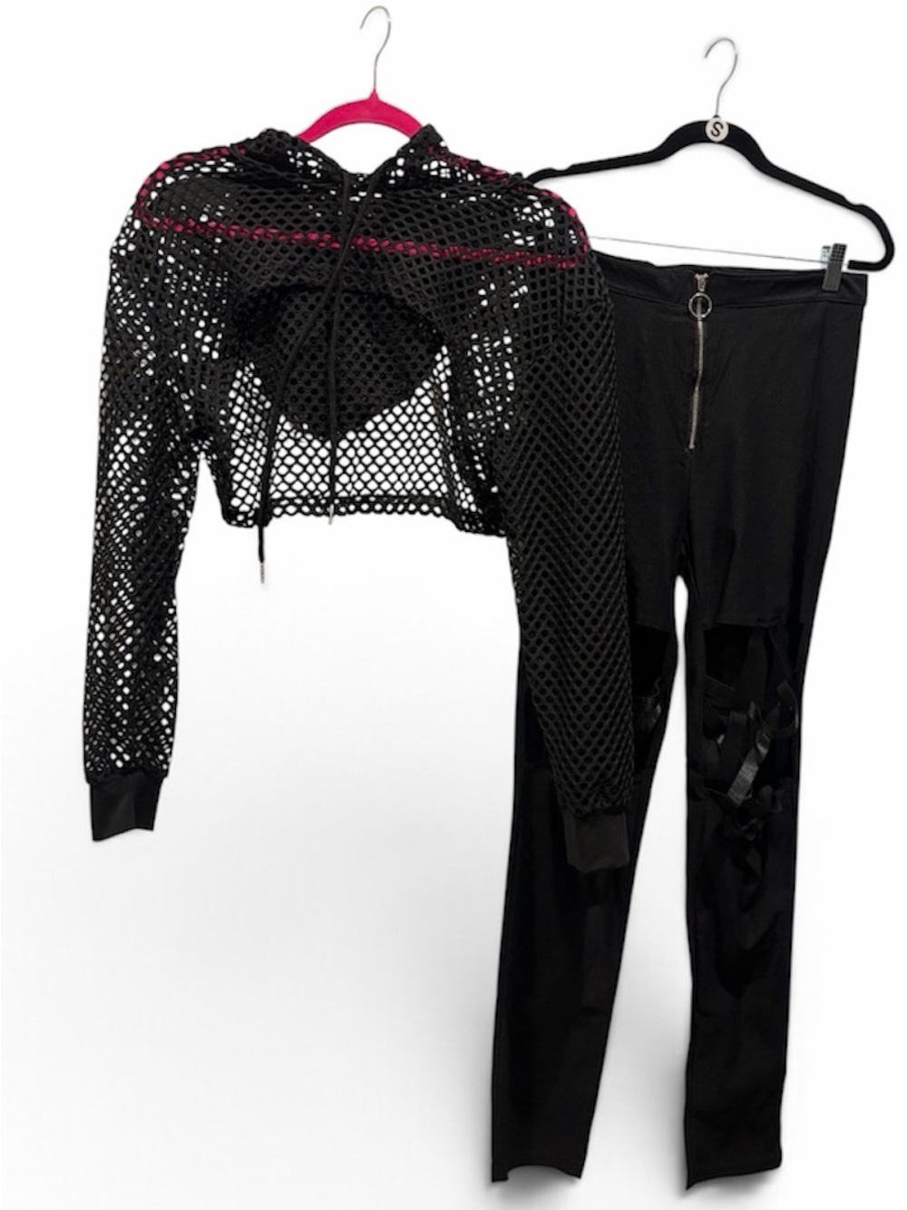 Goth two piece outfit